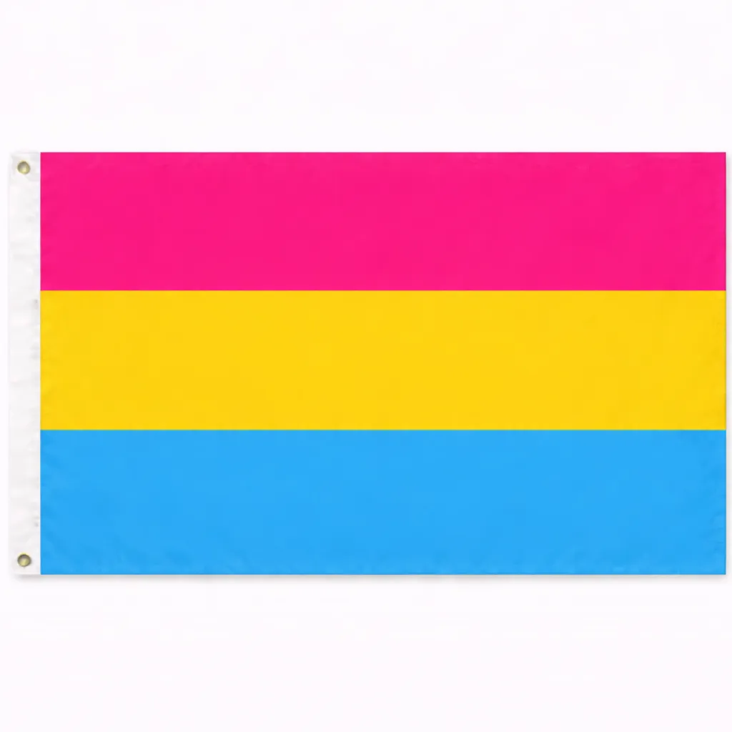 Pansexuell Flagge 90 x 150 cm