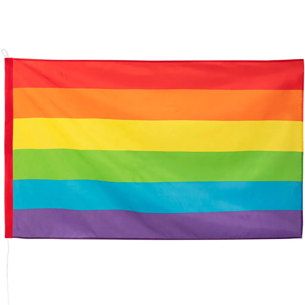 Polyester Fahne Regenbogen
