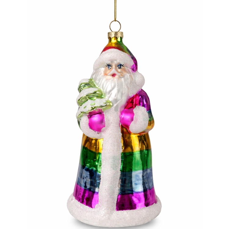 Pride Weihnachtsbaum Anhänger – Weihnachtsmann 15 cm