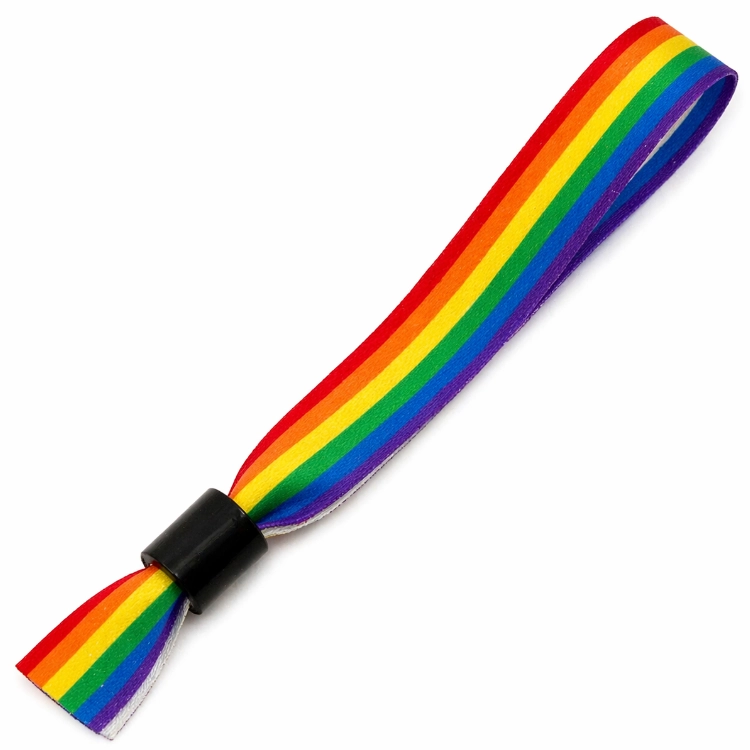 Einweg Regenbogen Armband – Pride Event Wristband